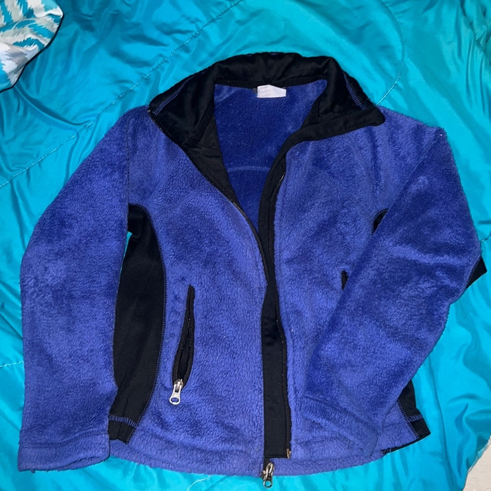 Columbia zip up fleece jacket